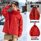 JEEP SPIRIT Jeep three-proof jacket winter couple's same graphene heating jacket three-in-one jacket