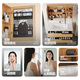 Gujia Home Bathroom Mabinete Estilo de registro Cerámico Integrado Integrado Baño Facultad de lavado de lavado Combinación Combinación de lavado 6217