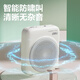 得力（deli）5W小蜜蜂扩音器教师专用老师上课专用户外无线麦克风扩音喇叭大功率扬声器无线头戴款灰色