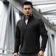 Dragon Tooth Fourth Generation Dragon Tooth Cold Front Tactical Soft Shell Jacket Enhanced Stand Collar Outdoor Leisure Sports Functional Jacket Men's Extreme Night Black 2XL 180/100A Weight 146-174Jin Jin is equal to 0.5 kg