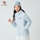 Camel Women's Light Down Jacket 2025 New Thin Fashionable Hooded Warm Men's and Women's Jacket 7002