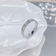 Laofu gold platinum solid fixed mouth three life destiny snake scale ring (face width is about 3. Mother and lover's birthday Mid-Autumn Festival gift three life destiny snake scale ring (about 5.88g)