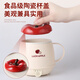Le Stew Health Kettle Hot Milk Cup Hot Milk Artifact Health Cup Electric Boiling Cup Electric Heating Cup Portable Kettle Office Small One-person Water Boiling Cup Electric Stewing Cup 0.5L Hot Milk Cup with Filter-Ceramic Glaze Available in Dormitories