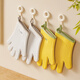 Cooking Emperor anti-scalding gloves, high temperature resistant, extended and thick, insulated kitchen microwave oven special silicone non-slip baking gloves, yellow 1 pair, three layers thickened