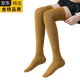 GIOIO Japanese imported long terry over-the-knee socks for women, autumn and winter thickened winter long-leg cotton socks with knee pads, black + dark gray + coffee, 3 pairs, one size fits all, 80-140 Jin Jin equals 0.5 kg (height 155-175)