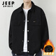 JEEP SPIRIT Jeep jacket men's winter velvet jacket men's windproof clothes versatile men's warm tops men's clothing