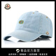 Mouth Piano New Denim Men's and Women's Baseball Cap Fashion Versatile Breathable Sun Hat Trendy Student Warm Casual Hat Dark Blue Adjustable