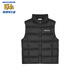 Skechers autumn and winter new style men's and women's duck down woven down jacket vest children's jacket L424K080