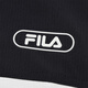 FILA ORIGINALE Fashionable Casual Sports Waterproof and Anti-fouling Loose Hooded Woven Jacket Men's Genuine Black S