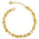Laomiao gold-plated silver bracelet for women, hollow and exquisite 18K gold non-fading fashion niche exquisite bracelet