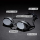 Speedo Feiyu swimming goggles, original imported Seiko high-definition coated swimming goggles, large frame waterproof and anti-fog swimming eyes, black/metallic gray coated version