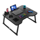 Jingjiayi bed foldable small table laptop table college dormitory e-sports style carbon fiber texture study table