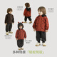 Bali Piggy Baby Charge Jacket Three-in-One Children's Autumn and Winter Thickened Warm Windproof Jacket Super Cute Top for Boys and Girls Little Cow 100