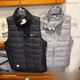 Nike (NIKE) Vest Women's Autumn and Winter Running Training F Wind Warm Stand-up Collar Padded Vest Outdoor Cycling Authentic 3M Reflective LogoDD6085-Cotton Vest XS-150CM Authentic Guarantee