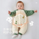 Rabbi baby jumpsuit 120g quilted warm autumn and winter male and female baby full-length romper, dark green 80