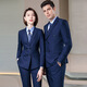 GOLDLION G+ Goldlion High-end Suit Suit Women's Professional Formal Suit Unisex Suit 4S Store Sales Hotel Manager Bank Female Blue (Coat + Pants) XL