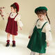 JELLYBABY velvet princess dress, fashionable skirt, 25 late autumn new long-sleeved sweet bow fashion dress