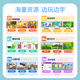 Haoyitong children's early education machine learning machine AI shooting learning machine camera picture book thinking children's cognitive enlightenment early education educational toys boys and girls learning machine story machine gift Sky Blue AI smart + 1 year traffic card