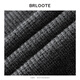 Brloote Men's Sweater Light Luxury Brand Solid Color Henley Collar Sweater Men's Autumn and Winter New Casual Warm Pullover Sweater Gray 2XL (185/104A)