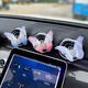 Yusenyi Car Aromatherapy Center Console Car Ornament Perfume New Butterfly Air Outlet Decoration Creative Healing Ornament Three Ornaments Pasted (Blue, Pink and Purple) 1g
