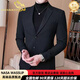 nasawassup轻奢休闲西服男士单西上衣2025春秋季新款商务正装潮流西装外套男 中灰色 M