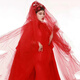 Veille de mariage rouge mariée Veille dure moyen