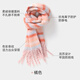 Camel mohair plaid scarf for women 2025 new autumn and winter Korean version trendy and versatile couple warm and high-end scarf