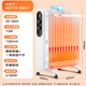 Gree (GREE) heater electric oil heater household electric heater 13 pieces widened oil heater anti-scalding electric heater NDY19-X6021