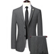 AX Armani 2025 autumn and winter men's high-end suit gray M 170