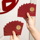 Special large, medium and small size set for wedding red envelopes with the word 