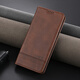 Jioxiang Magnetic Flip Cowgrain Leather Case Suitable for Huawei Mate70Pro+ Mobile Phone Case Business All-inclusive Anti-fall Brown Huawei Mate70Pro+