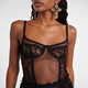 Dolce&Gabbana new autumn/winter women's lace bodysuit P01083688 black XS XS