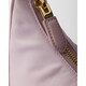 PRADA Women's Alabaster Pink Recycled Polyamide Mini Zipper Closure Handbag 1N204M_R064_F0WZT 1N204M_R064_F0WZT