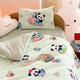 Casarotti Class A milk velvet toddler quilt multi-functional children's blanket type removable quilt cover soy quilt core kindergarten quilt Panda Paradise 100*120 quilt cover + 1.2 Jin Jin equals 0.5 kg soy quilt core