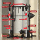 Yanbo (YANBO) squat bench press rack comprehensive trainer Smith machine multi-functional gantry fly bird trainer fitness equipment stand-alone machine + stool + 120 kg barbell, installation included