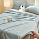 Antarctic winter thickened milk velvet sheets 1.8x2 meters sheet piece flannel quilt dormitory single plush bed cover MAX-baby blue thickened milk velvet warm and comfortable single sheet 230cm*250cm