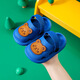 Children's Croc Shoes Boys Sandals Soft Soled Boys Girls Beach Shoes New Medium and Large Children Baotou Anti-collision Slippers Dark Blue Size 20-21 Inner Length 13cm