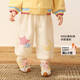 LUSON小o爸女婴童 女宝宝摇粒绒裤2025冬季婴儿保暖卫裤加绒休闲运动裤