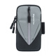 TFO competition grade men's and women's off-road running mobile phone arm bag sports outdoor fitness arm storage bag wrist bag black gray