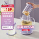 Colorful Dingdang (QICAIDINGDANG) health kettle all glass health kettle teapot health kettle glass thermostatic kettle all glass health kettle tea boiler thermostatic kettle all glass 0 glue Nebula Purple - stew pot version 1.2L with filter stew pot