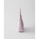 PRADA Women's Alabaster Pink Recycled Polyamide Mini Zipper Closure Handbag 1N204M_R064_F0WZT 1N204M_R064_F0WZT