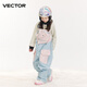 Vector children's ski pants for girls, waterproof and warm one-piece ski pants for boys, single and double board ski equipment, Toy Story, fast shipping, M 160_Suitable for height 155-165c