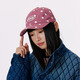 Mmlg Korean classic polka dot baseball cap for women and men 2026 new winter contrast color trendy brand peaked cap couple same style hat bean paste powder one size