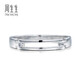 Chow Sang Sang Pt950 platinum ring couple proposal wedding ring price 33685R 24 rings - 2.93 grams (including labor cost 420 yuan)