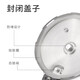 Stainless steel pressure cooker thickened explosion-proof quick cooking pot household multifunctional pressure cooker induction cooker universal 304 stainless steel 24cm