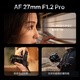 Viltrox 27mm F1.2 Pro autofocus lens APS-C format large aperture portrait suitable for X mount E mount Z mount mirrorless camera fixed focus lens AF 27mm F1.2 Pro E (Sony port) official standard