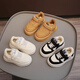 Terranis Yangma recommends baby shoes, toddler shoes, boys' shoes, autumn children's sports shoes, girls' fleece shoes, yellow 26_inner length 15.6cm