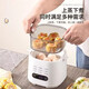 酷虫（KUSECT）【德国】煮蛋器自动断电2025款蒸蛋器多功能家用小型煮鸡蛋早餐神器蒸煮一体机一人用全自动早餐机 单层 自动断电九功能可预约【蒸笼+蛋羹碗+煮蛋架】