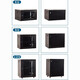 Mo Peng network cabinet 6U4U12U small 2U9U weak current box monitoring equipment control cabinet wall-mounted home wall-mounted switch 1.8 meters high 37U luxury cabinet width 600 depth 600