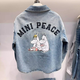 MiniPeace shirt blue 110